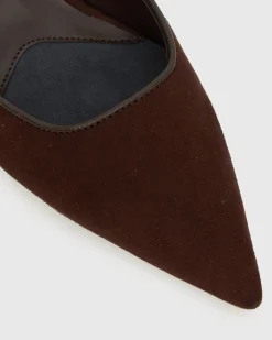 AMALIE Pointed Toe Stiletto Mules