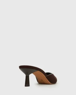 AMALIE Pointed Toe Stiletto Mules