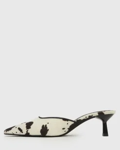 AMALIE Pointed Toe Stiletto Mules