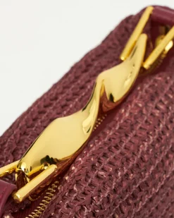 BILLIE Raffia Crossbody Bag