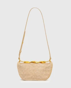BILLIE Raffia Crossbody Bag