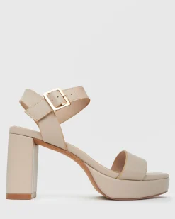 BRIANA Block Heel Platform Sandals