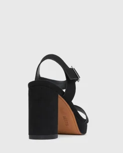 BRIANA Block Heel Platform Sandals