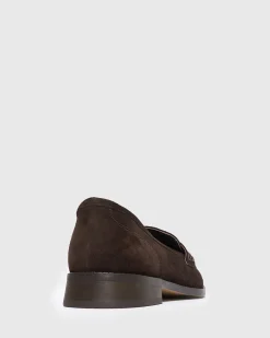 CASSIE Leather Penny Loafers