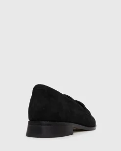 CASSIE Leather Penny Loafers