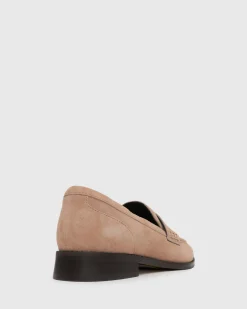 CASSIE Leather Penny Loafers