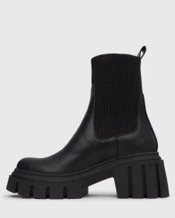 CHLOE Chunky Platform Sock Boots