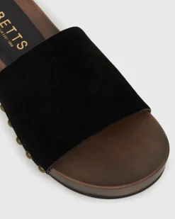 CLARA Suede Leather Clogs