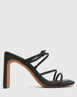 CLEOPATRA High-Heeled Strappy Mules