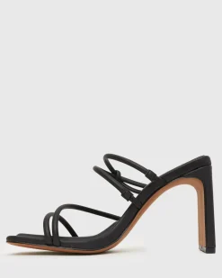 CLEOPATRA High-Heeled Strappy Mules