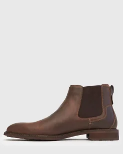 CORTINA Pull-on Leather Chelsea Boots