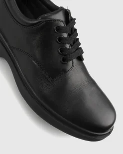 CREW D/E Senior Leather School Shoes