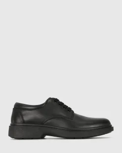 CREW F/G Senior Leather School Shoes