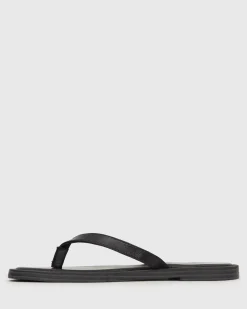 CRUSH Leather Thong Sandals