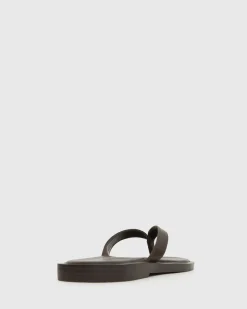 CRUSH Leather Thong Sandals