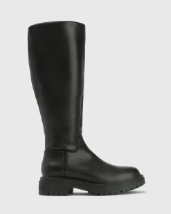 DRAGON Round Toe Knee Boots