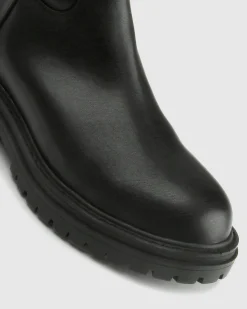 DRAGON Round Toe Knee Boots