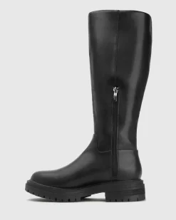 DRAGON Round Toe Knee Boots