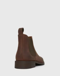 EVAN Leather Chelsea Boots