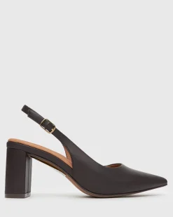 FLOUNDER Pointy Toe Slingback Pumps