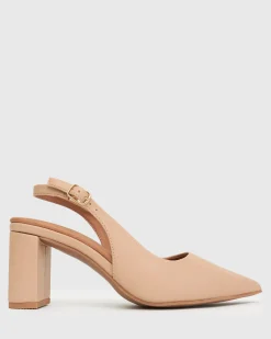 FLOUNDER Pointy Toe Slingback Pumps