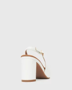 FLOUNDER Pointy Toe Slingback Pumps
