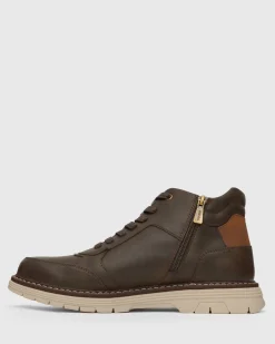 FOYT Lace Up Casual Boots
