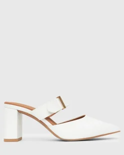 FREDDIE Vegan Point Toe Mules