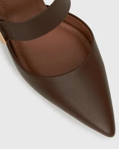 FREDDIE Vegan Point Toe Mules