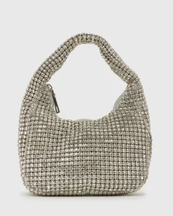 GENOA All Over Diamante Detail Bag