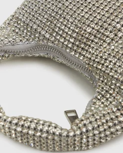 GENOA All Over Diamante Detail Bag