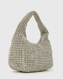GENOA All Over Diamante Detail Bag
