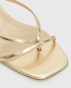 GIGI Square Toe Heeled Mules