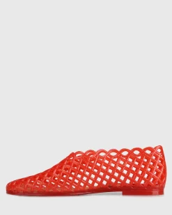 GREECE Jelly Mesh Ballet Flats