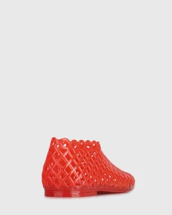 GREECE Jelly Mesh Ballet Flats