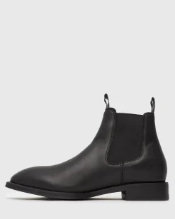 HERITAGE Leather Chelsea Ankle Boots
