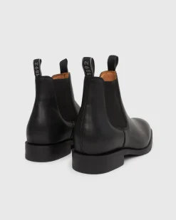 HERITAGE Leather Chelsea Ankle Boots