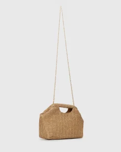HOLIDAY Raffia Handheld Clutch Bag
