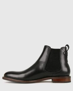 JEFFERY Leather Chelsea Boots