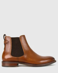JEFFERY Leather Chelsea Boots