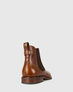 JEFFERY Leather Chelsea Boots