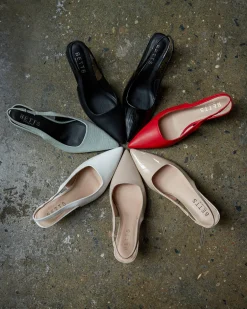 JERRY Slingback Stiletto Heel Pumps