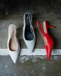 JERRY Slingback Stiletto Heel Pumps