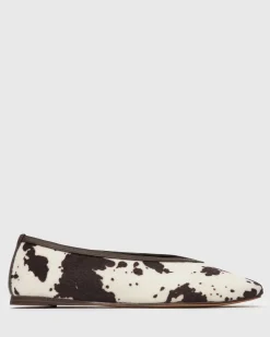 LENNOX Round Toe Ballet Flats