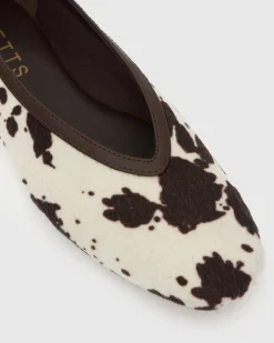 LENNOX Round Toe Ballet Flats