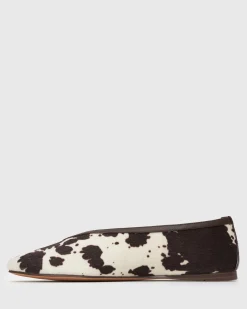 LENNOX Round Toe Ballet Flats
