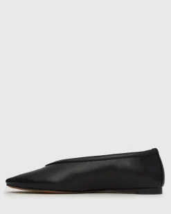 LENNOX Round Toe Ballet Flats