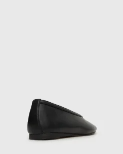 LENNOX Round Toe Ballet Flats
