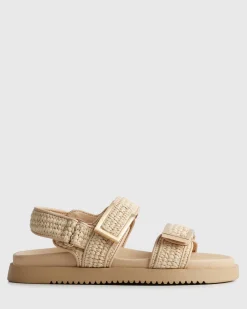 MAJORCA Ankle Strap Footbed Sandals