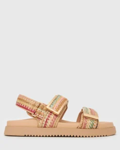 MAJORCA Ankle Strap Footbed Sandals